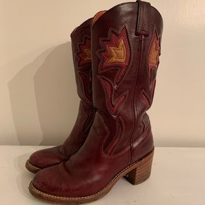 Frye western boot